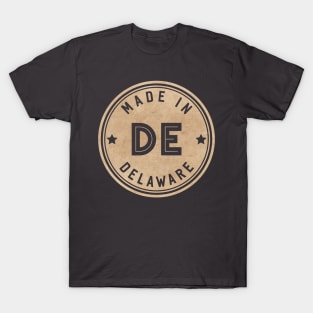 Made In Delaware DE State USA T-Shirt